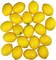 20 pcs Fake Lemons Decorations Faux Fruits Artificial Yellow Lemons